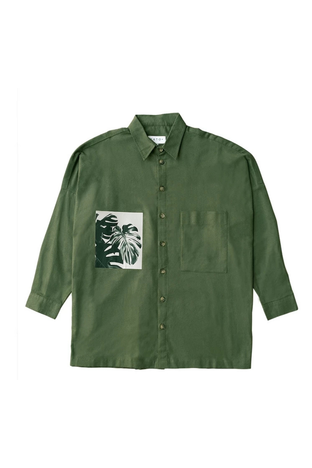 Monstera Printed Overshirt
