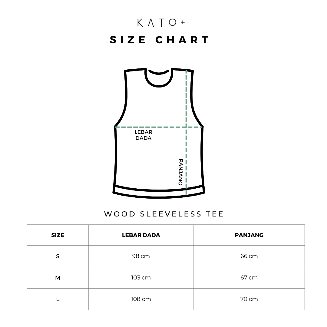 Wood Sleeveless Tee
