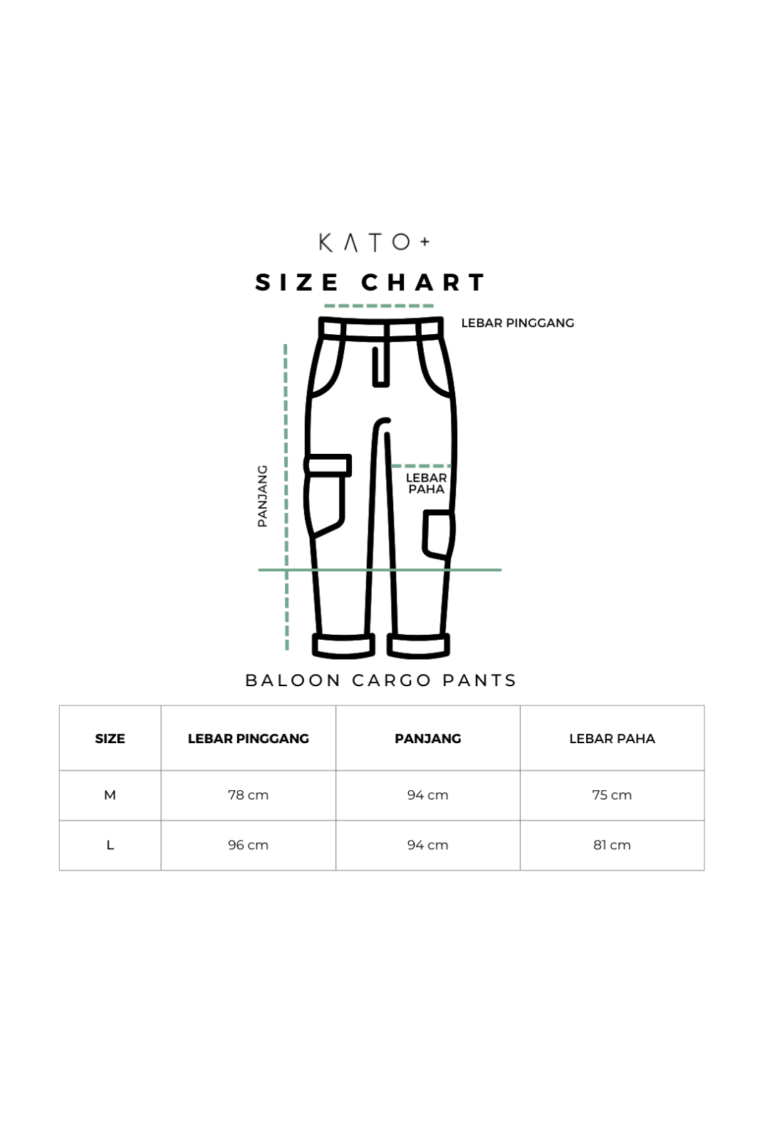 Baloon Cargo Pants